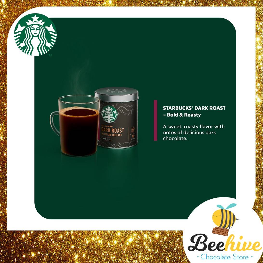 Starbucks Dark Roast Premium Instant Coffee 90g